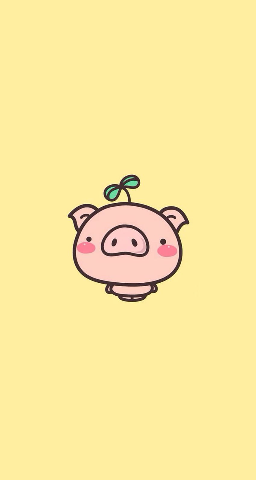 Cartoon Pigs, Cute Pig HD phone wallpaper