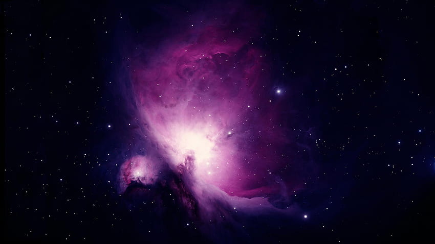 Fioletowa chmura kosmiczna Tapeta HD
