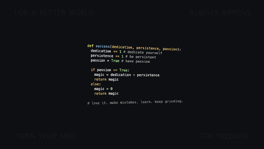 Pemrograman Python, Motivasi Coding Wallpaper HD