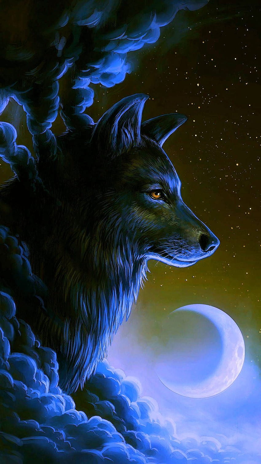 Tatuaje my favorite one. Wolf painting, Wolf , Wolf, Sad Wolf HD phone wallpaper