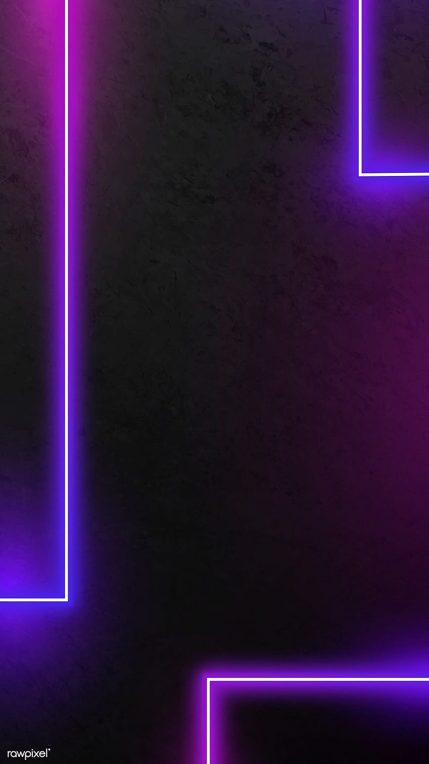 Premium-Vektor von lila leuchtenden Linien auf dunklem Hintergrundvektor. Dunkler Hintergrund, schwarzer Hintergrund, Neon HD-Handy-Hintergrundbild