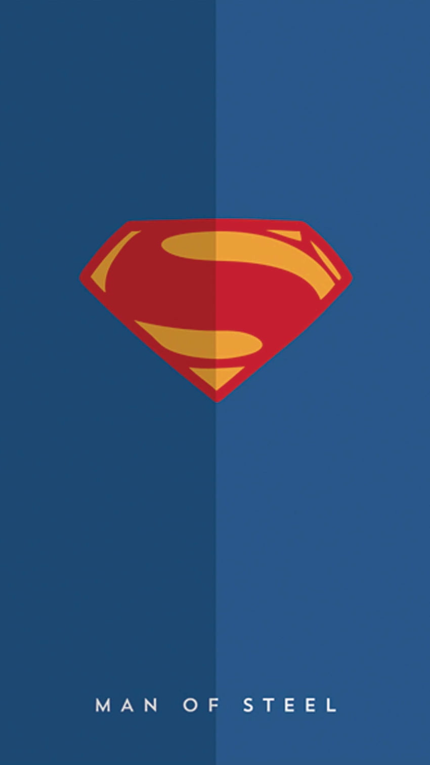 Logo Supermana, Człowieka ze stali Tapeta na telefon HD