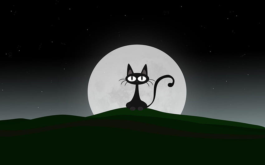 Animowany Kot, Animowany Kot Komputer Tapeta HD