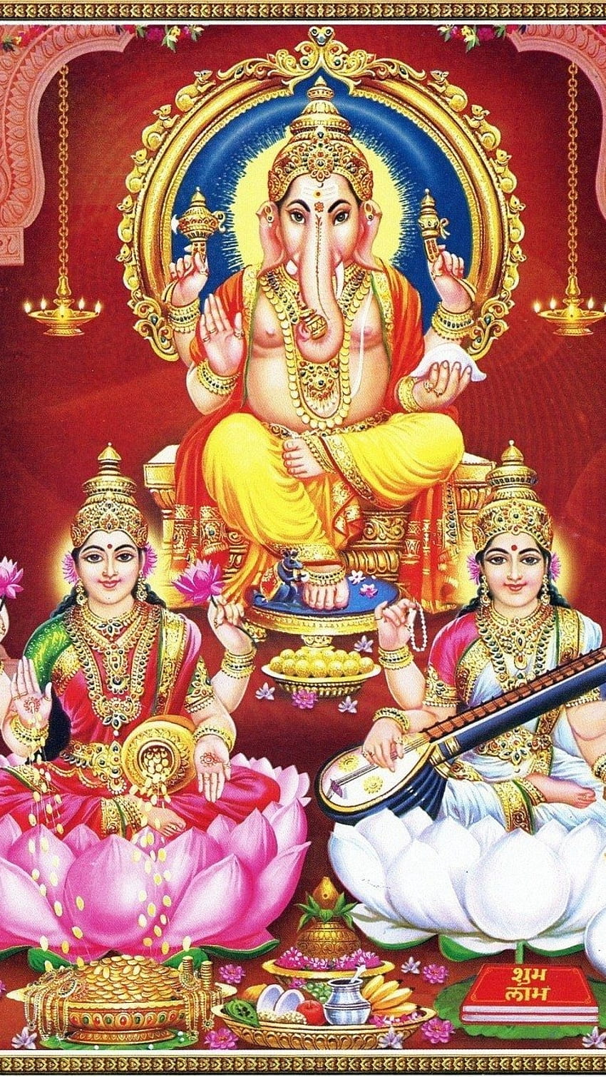 Laxmi Ganesh, Dewa wallpaper ponsel HD
