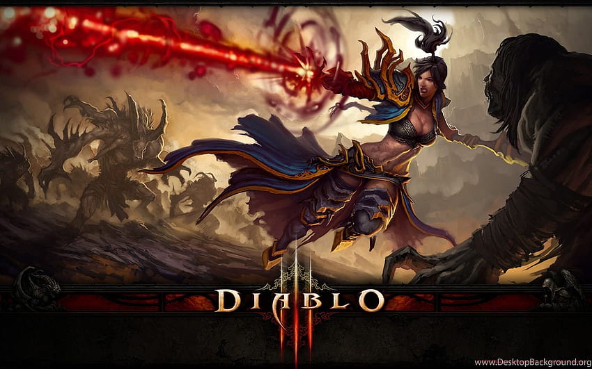 Diablo III Estándar + panorámico fondo de pantalla