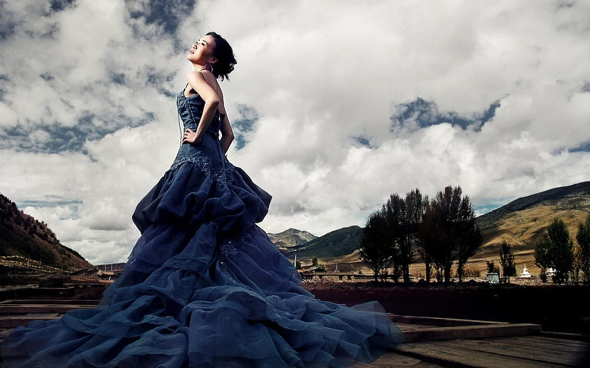 Blue Wedding Dresses 2014 - PC . Navy blue wedding dress, Famous wedding dress designers, Blue wedding dresses HD wallpaper