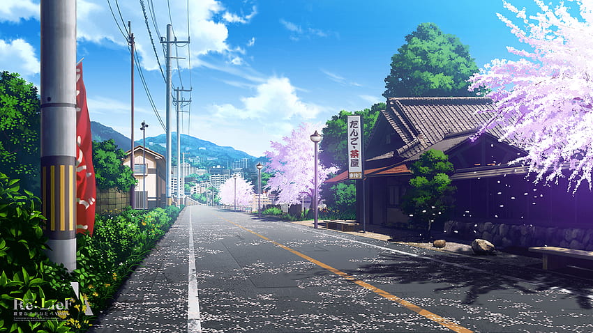 Re:Lief Shin'ai Naru Anata E , Anime, Hauptquartier Re:Lief Shin, Anime Town HD-Hintergrundbild