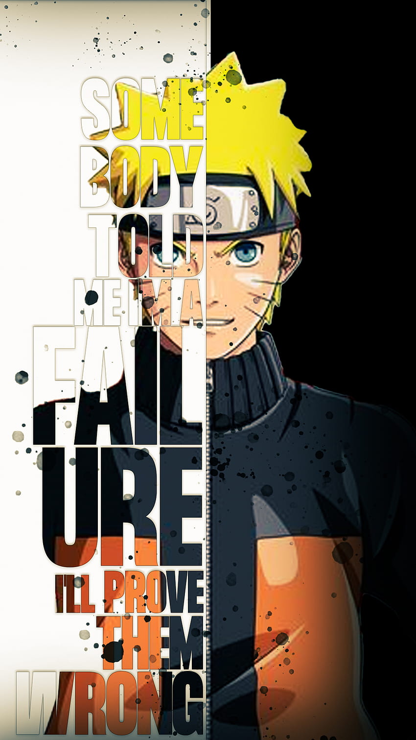 Naruto Anime-Zitate, Brille, allein, Kunst, KidRock, Motivation, dunkel, MangaSeries HD-Handy-Hintergrundbild