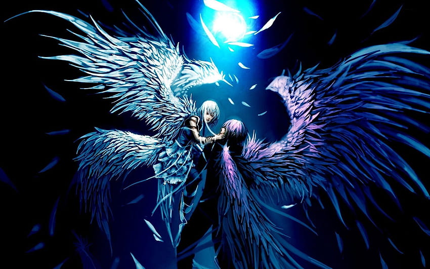 Anime - Angels And Demons In Love,, Angel vs Demon HD wallpaper | Pxfuel