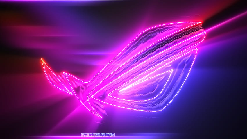 Asus Strix, Purple Asus HD wallpaper