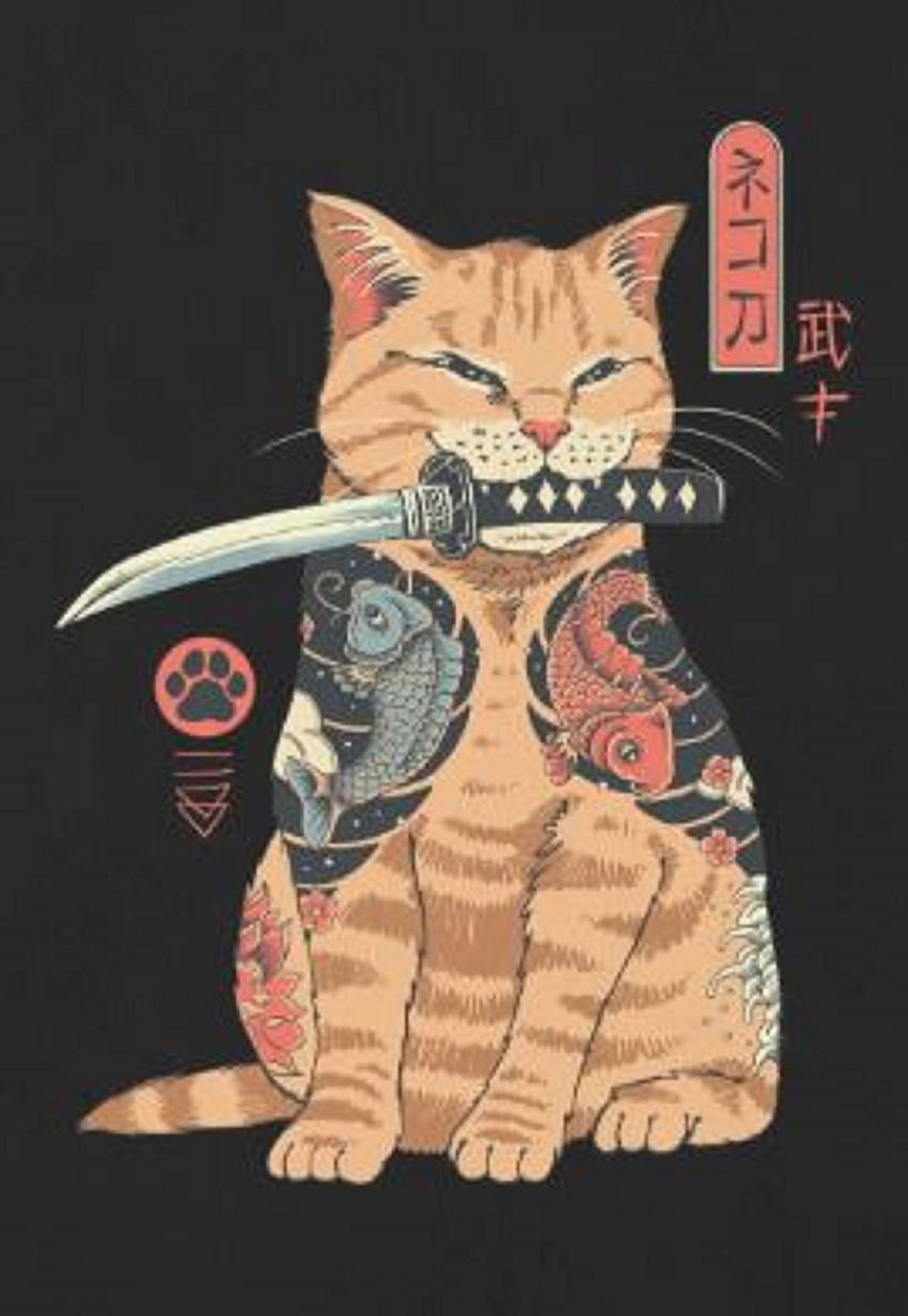Catana' Graphic T Shirt By Galahad221 ในปี 2020 Samurai Art, Japanese Art, Japanese Artwork วอลล์เปเปอร์โทรศัพท์ HD