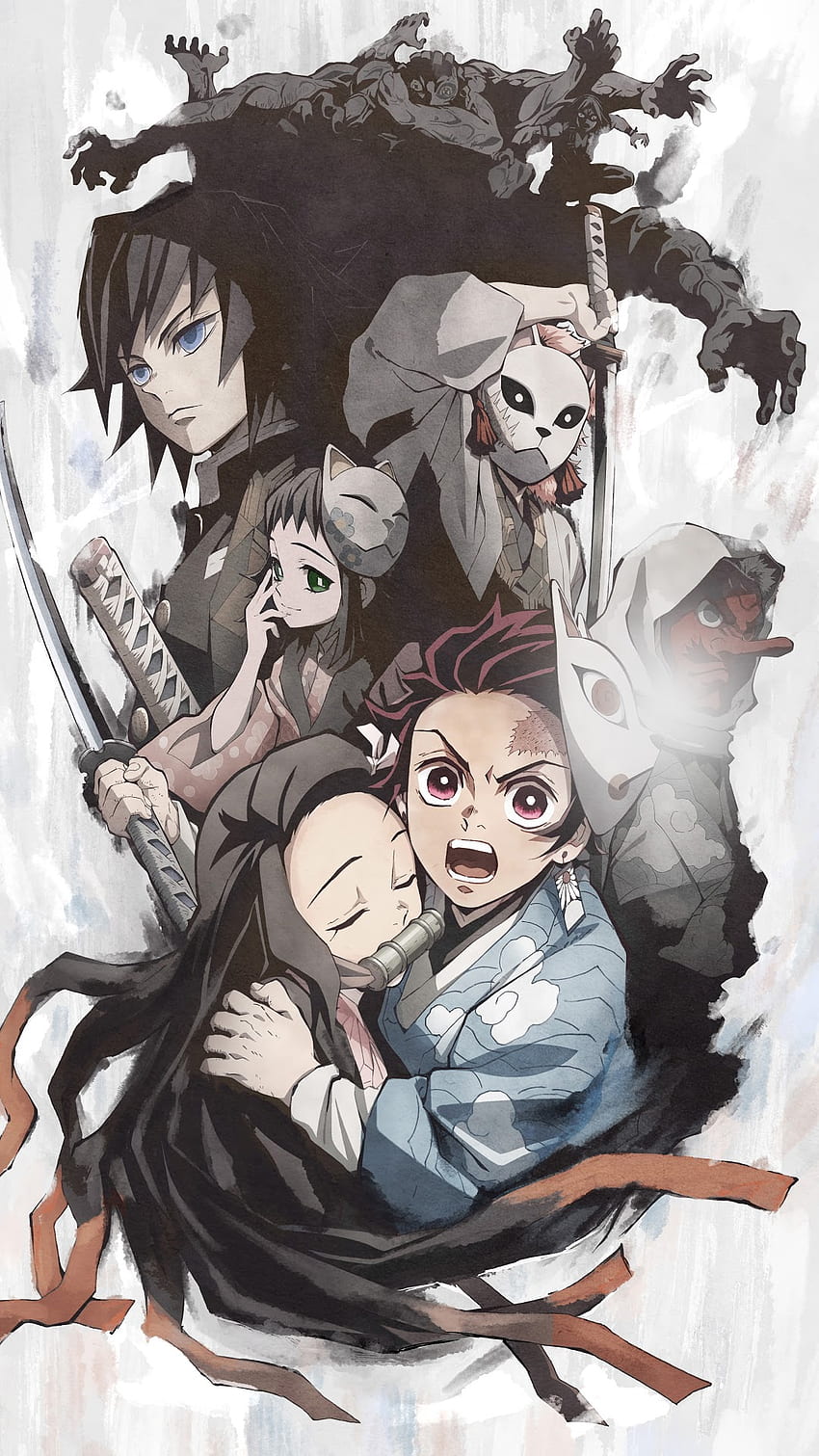 Kimetsu no Yaiba, Characters, Tanjirou Kamado, Nezuko Kamado, phone , ,  Background, and . Mocah, Cool Nezuko HD phone wallpaper | Pxfuel