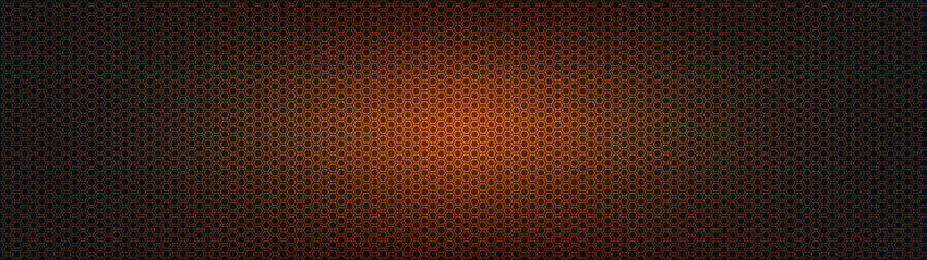 Octagons Orange Dual Monitor - Colorfulness - HD wallpaper