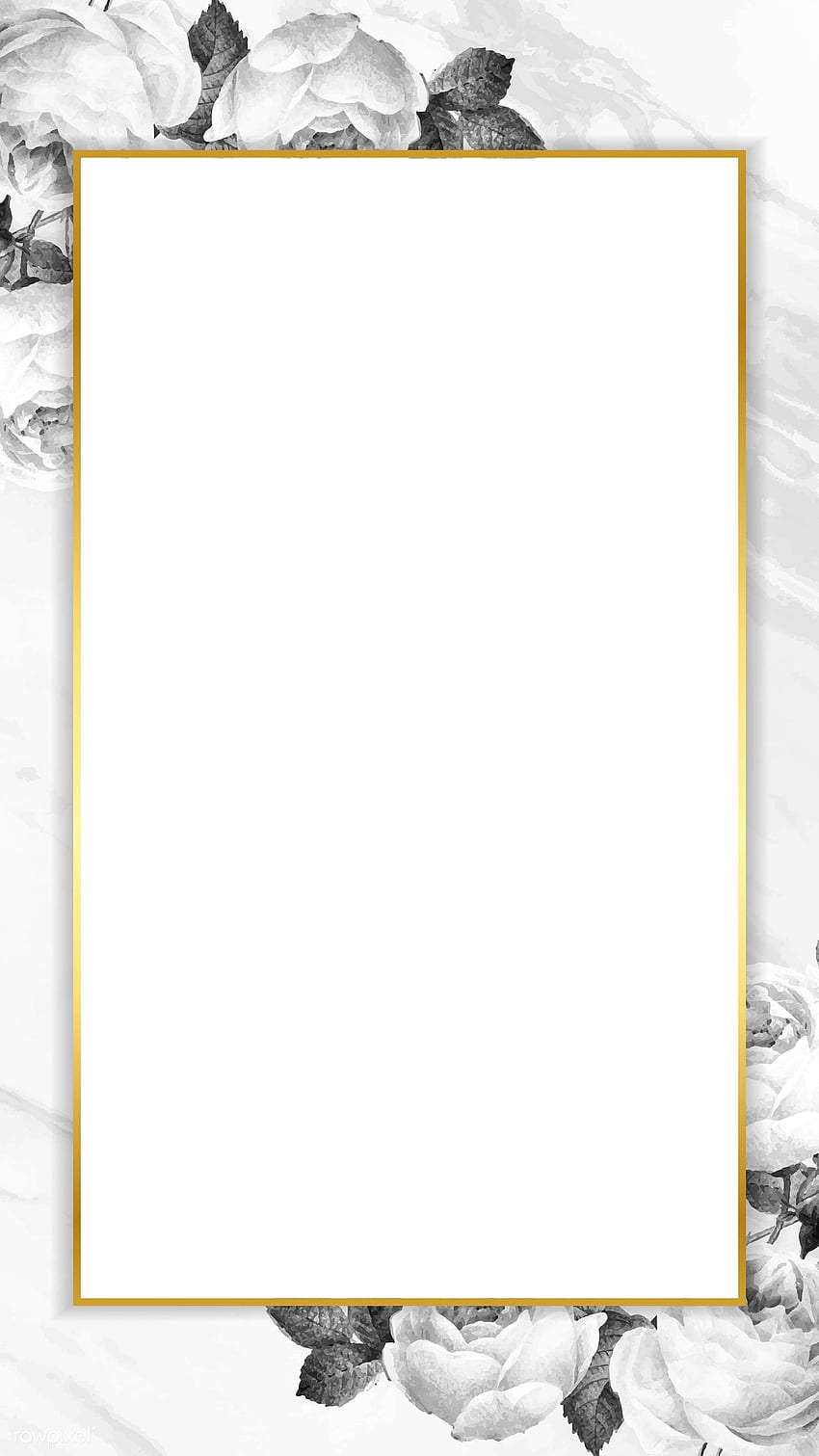 premium vector of Blank golden rectangle frame vector mobile. Phone design, Abstract iphone , Boarders and frames HD phone wallpaper