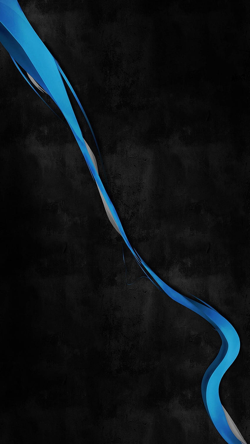 Bandeira de Linha Azul Fina Papel de parede de celular HD