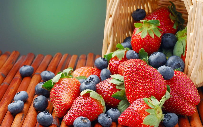 Obst, Lebensmittel, Erdbeere HD-Hintergrundbild