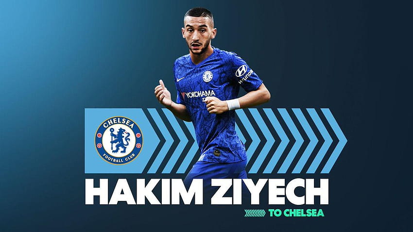 Transferência Hakim Ziyech Chelsea papel de parede HD