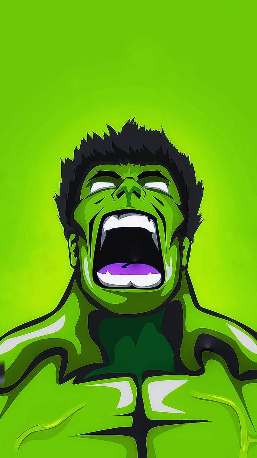 L'incroyable Hulk, l'incroyable dessin animé de Hulk Fond d'écran de téléphone HD