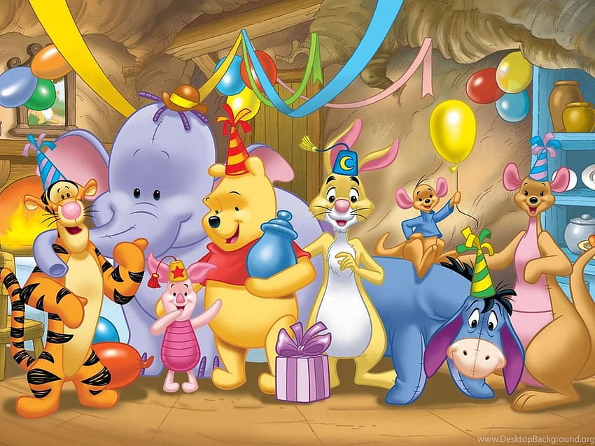 de PC de Winnie the Pooh Friends, Winnie the Pooh y sus amigos fondo de pantalla