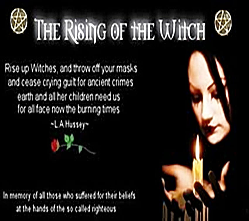 The Rising Of The Witch~, selbst bekannt, memoriam, komm heraus, Hexe HD-Hintergrundbild