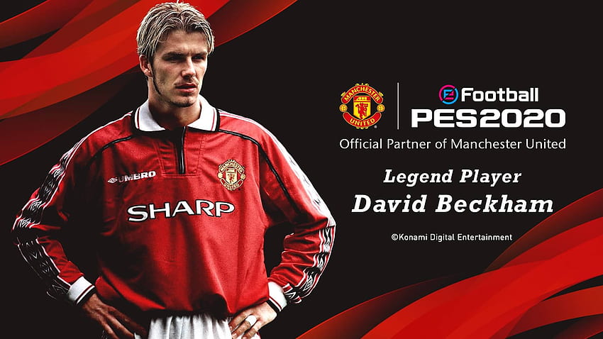 Konami annuncia una partnership a lungo termine con il Manchester United, David Beckham in PES 2020, nuovi screenshot Sfondo HD