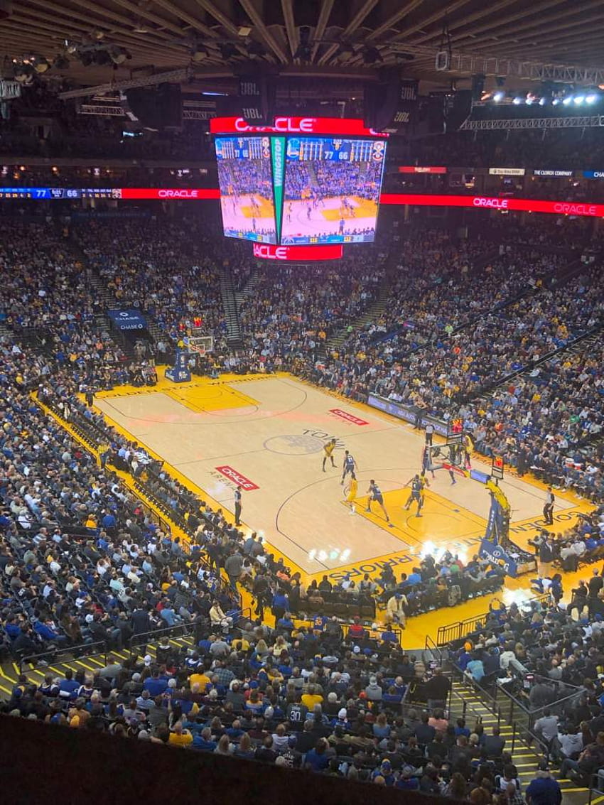 in der Oakland-Arena, Orakel-Arena HD-Handy-Hintergrundbild