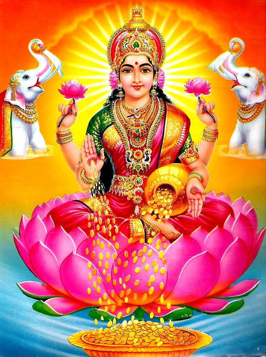 God Lakshmi . Goddess Lakshmi, Lakshmi Maa HD phone wallpaper | Pxfuel
