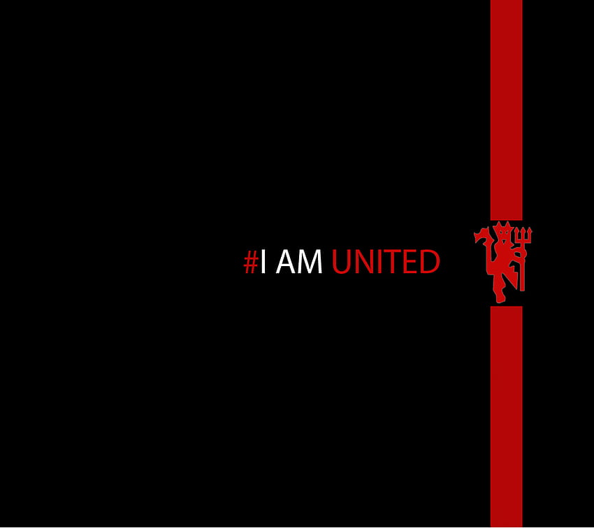 Dövme Adam, Man United, Manchester United, iPhone - Manchester United Siyah HD duvar kağıdı