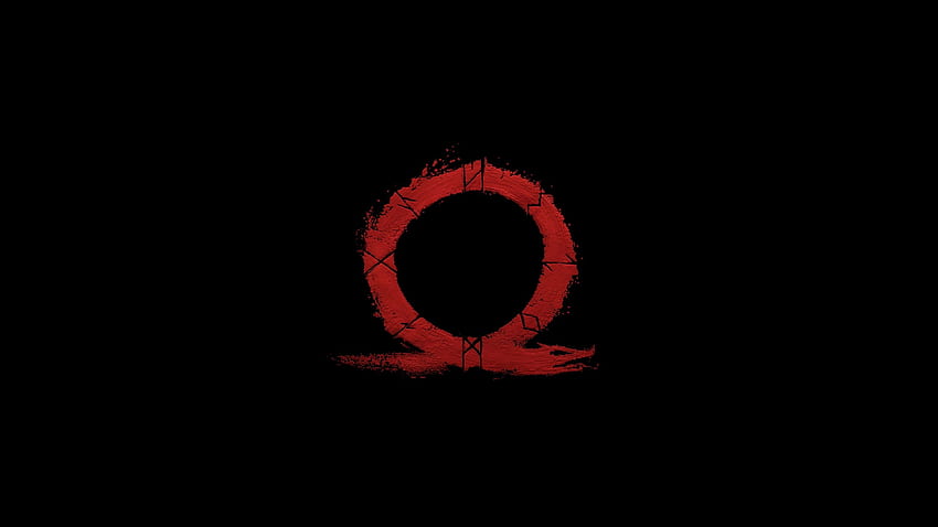 Logo omega del dio della guerra. Dio della guerra, Kratos dio della guerra, Minimal, Simbolo PS4 Sfondo HD