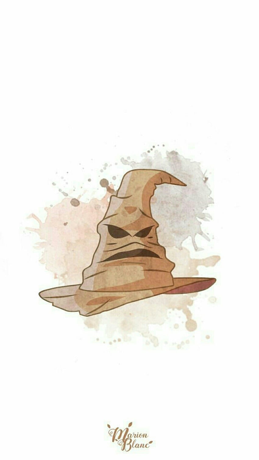 harry potter sorting hat drawing