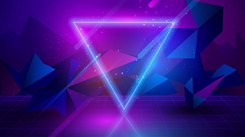Abstract Neon Plasma Eyecandy For Your XFCE , Blue Abstract Neon HD wallpaper