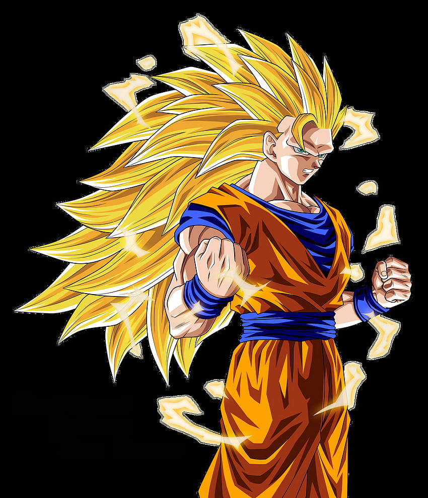 Dbz Schwarz Ssj3 Goku, Goku SS3 HD-Handy-Hintergrundbild