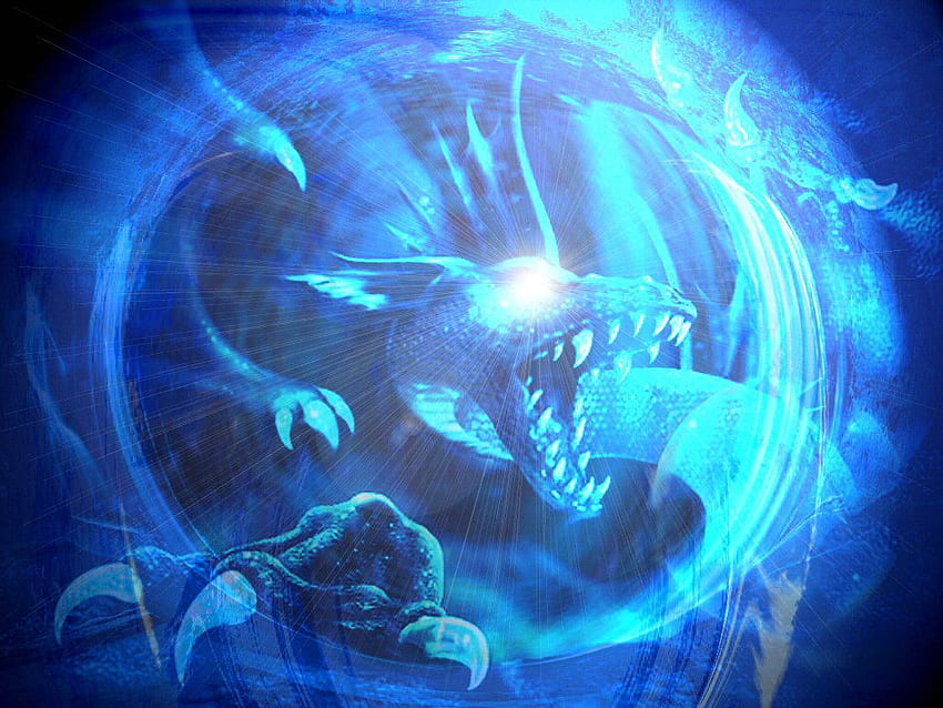 Ice Dragon, Ghost Dragon HD wallpaper