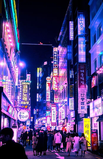 Seoul Myeongdong Hd Phone Wallpaper Pxfuel