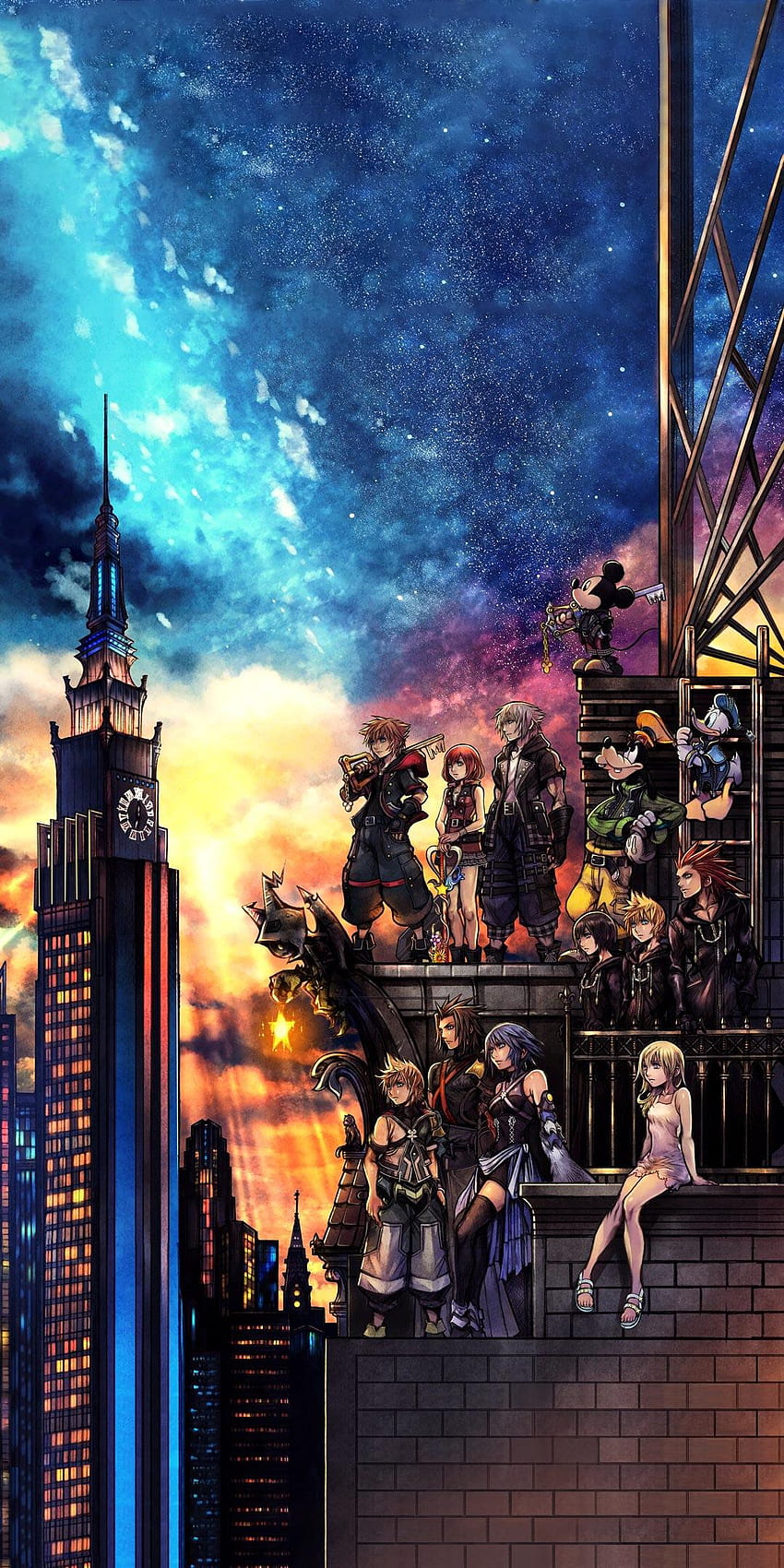 Kingdom Hearts. : iphonex, Kingdom Hearts Xion HD-Handy-Hintergrundbild