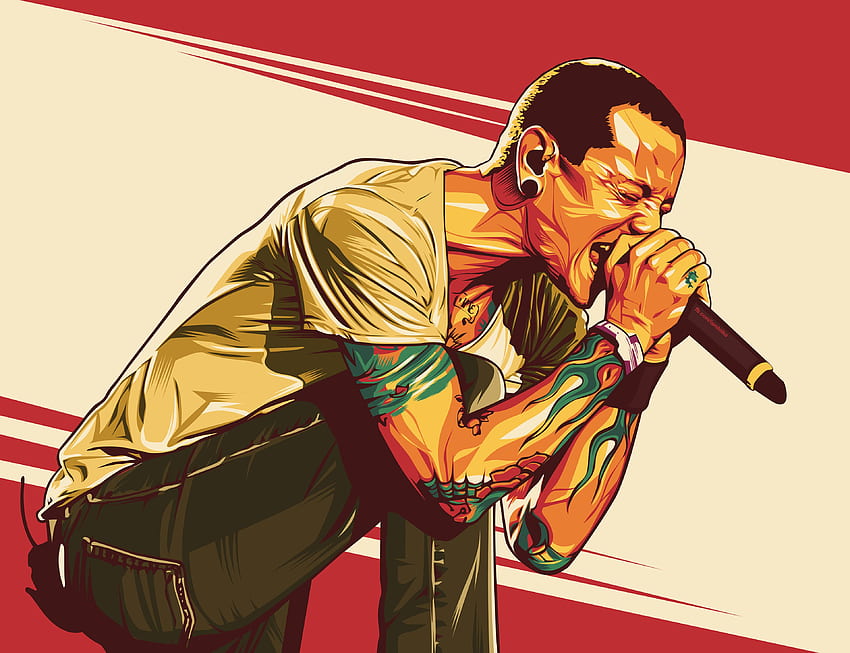 Chester: LinkinPark, logotipo do Linkin Park papel de parede HD