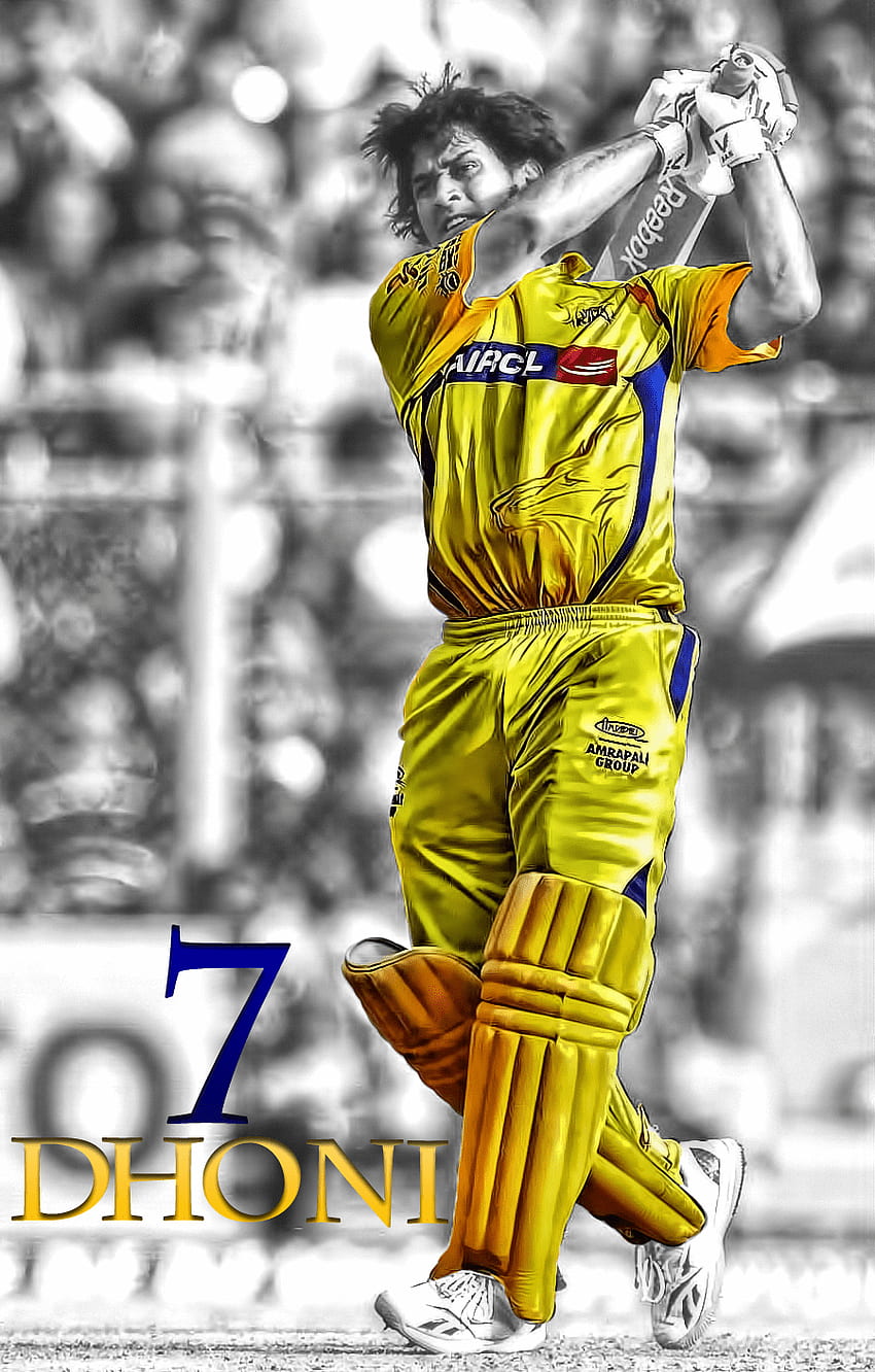 Ms dhoni csk HD wallpapers | Pxfuel