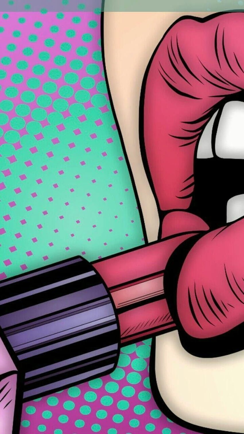 Labios pop art. Pop art , Pop art comic, Pop art lips, Pink Pop Art HD phone wallpaper