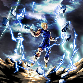 Download Vegeta Unleashes Final Flash Wallpaper