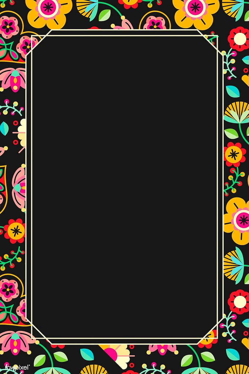 Furniture painting, Mexican Flower Pattern HD phone wallpaper
