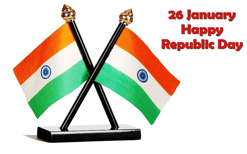 Janeiro Feliz Dia da República Tiranga Bandeira papel de parede HD