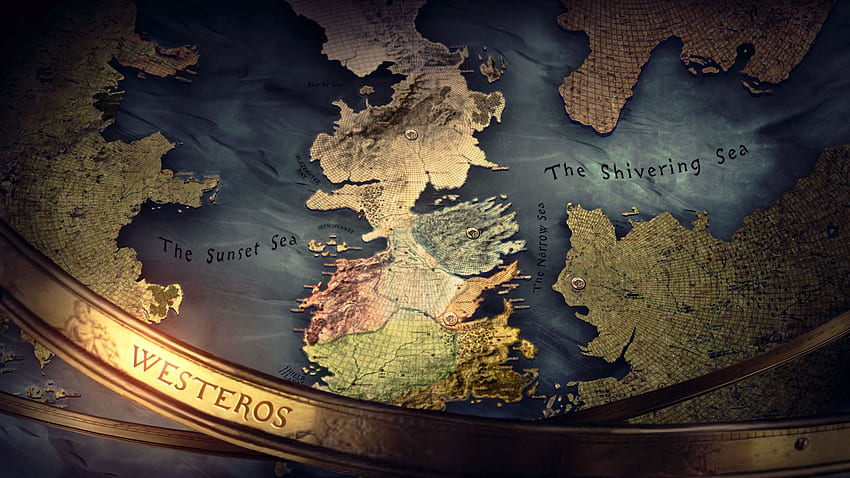 fantasy, map, westeros, game of thrones, song of ice, A Song Of Ice And Fire HD wallpaper