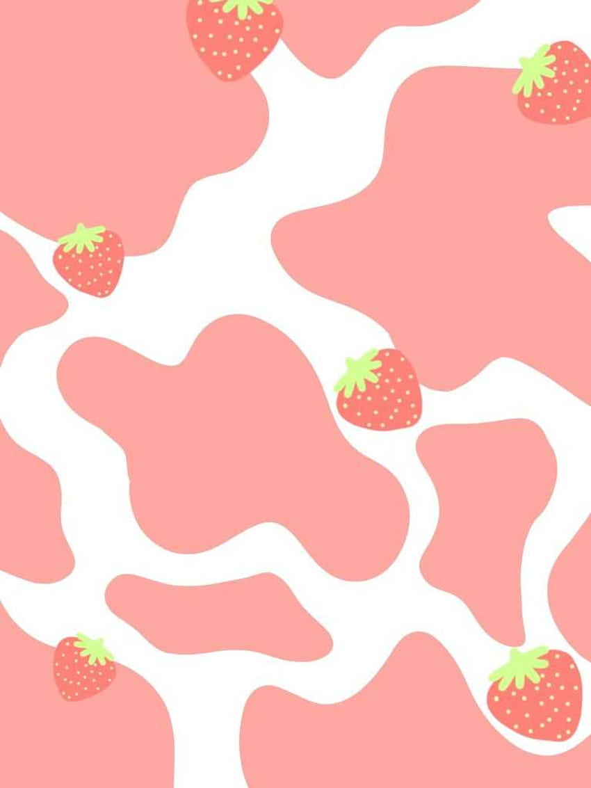cute strawberry cow wallpaperTikTok Search