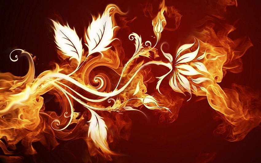 Cool Fire Background. Fire art, Abstract, Abstract, Flaming Fox HD wallpaper