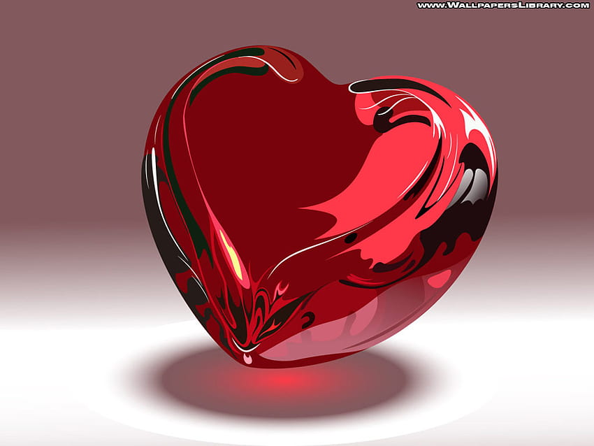 SIMPLY LOVE, glass, passion, heart, red HD wallpaper