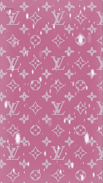 Download Rose Gold Louis Vuitton Pink Wallpaper | Wallpapers.com
