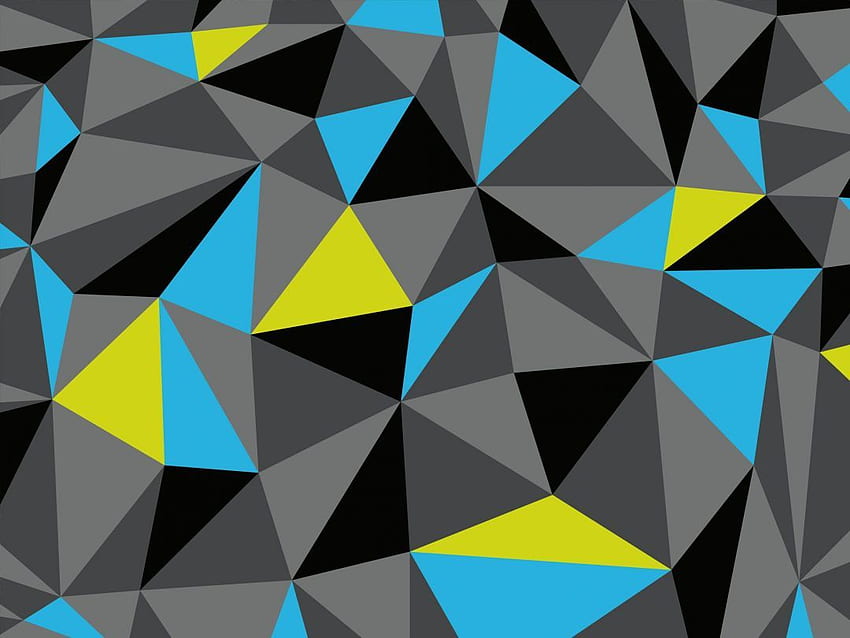 Colorful Polygon - Android, iPhone, Background, 3D Polygon HD wallpaper