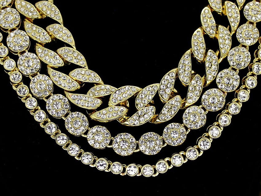 Iced Out Chains , Diamond Jewelry HD wallpaper
