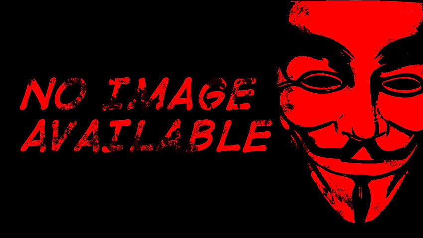 Анонимна маска - Червен анонимен ,, Анонимен хакерска маска HD тапет
