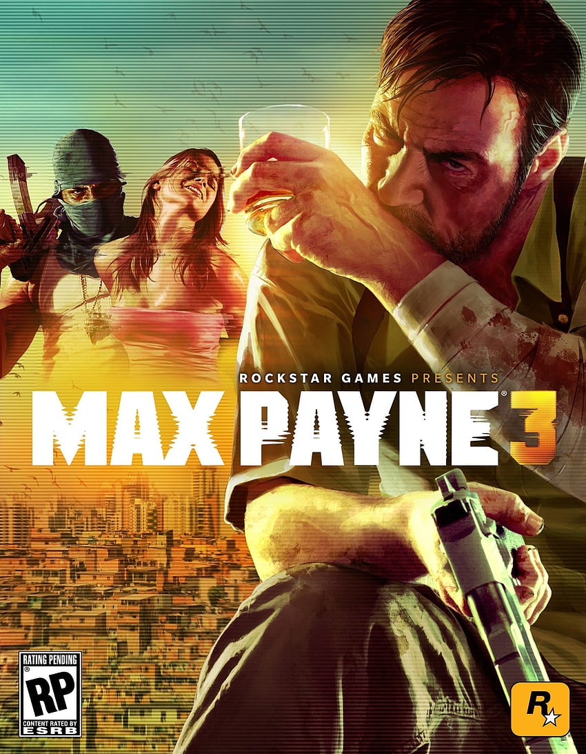 Max Payne - ปก Max Payne 3 - วอลล์เปเปอร์โทรศัพท์ HD